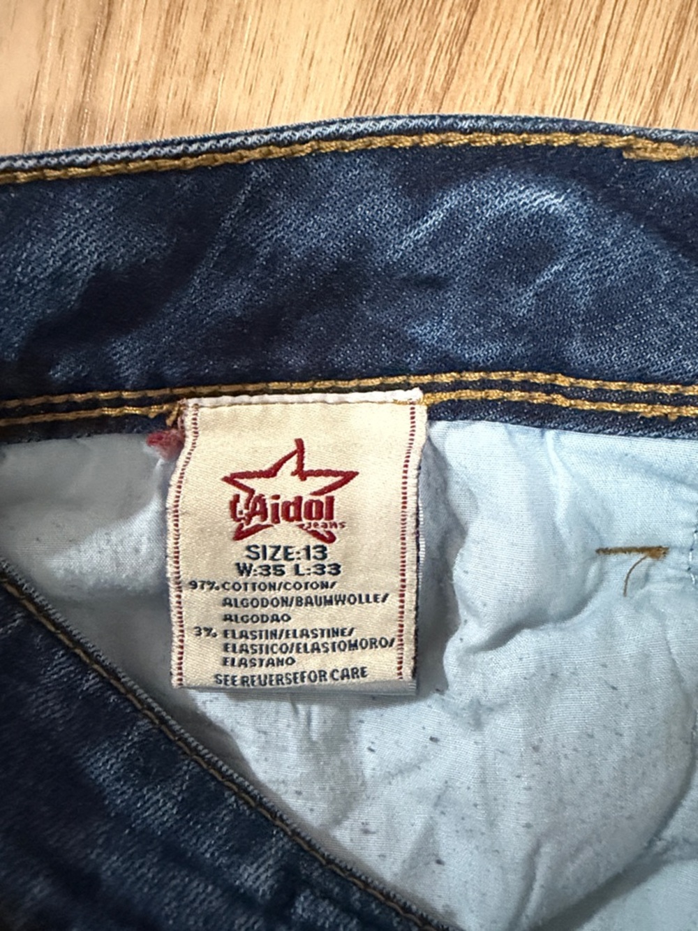 Title:
L.A. Idol USA Jeans Women’s 13 Bootcut Medium Wash Stretch Denim - Picture 3 of 6